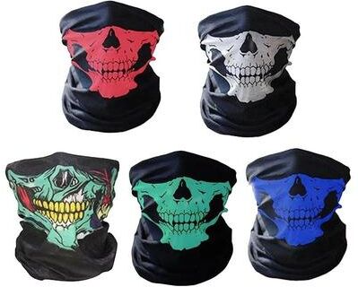 Uplifted Goods Breathable Summer Cycling Face Mask Bandana For Outdoor Sports multicolor
