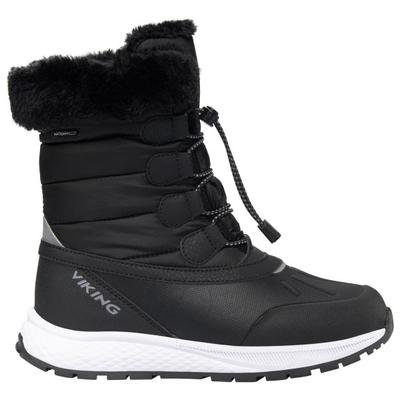 Viking - Kid's Equip Warm WP Zip - Winterschuhe 37 | EU 37 schwarz