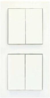 Lingg & Janke KNX-Tastsensor UP 8-fach eco+ TA8F55TH-BCU-E (87866 / 87866SEC)
