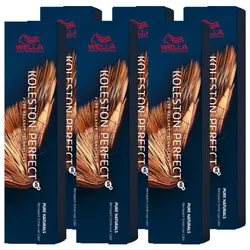 360ml Wella Professionals Koleston Perfect ME+ Pure Naturals Set 2/0 Schwarz (6 x 60ml)