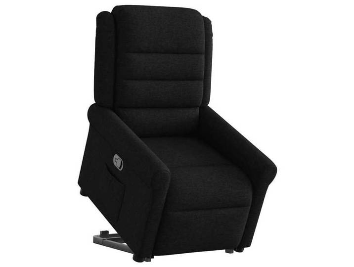 SARA@Fauteuil - Levage électrique - accoudoirs - inclinable noir tissu HO23776