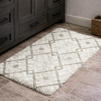 Addison Rugs Premium Washable Super Soft Geo Sinai Dream Shag Rug