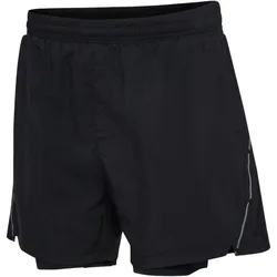 newline Fast 2in1 Laufshorts Damen 2001 - black S
