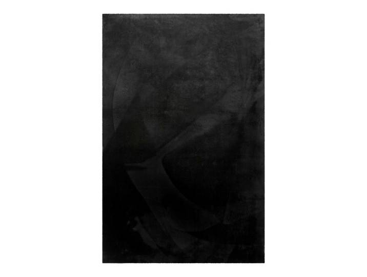 Tapis tufté mèches rases noir 160x225