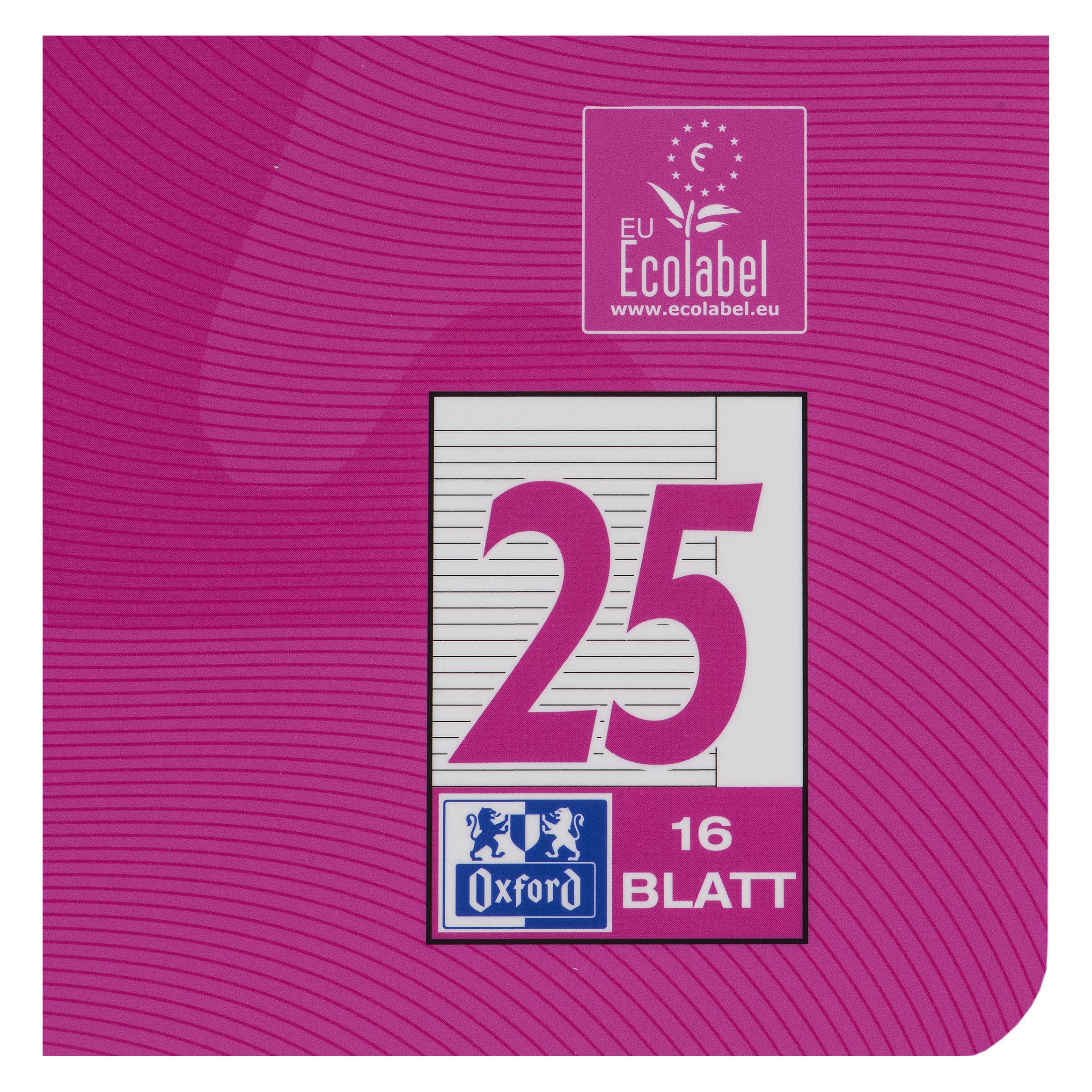 Oxford Schulheft, A4, Lineatur 25 (A4, Liniert, Weicher Einband) (400104369)