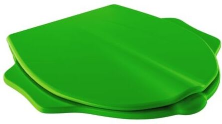Geberit Bambini WC-Sitz 573361000 mit Stützfunktion, Schildkrötendesign, gelbgrün