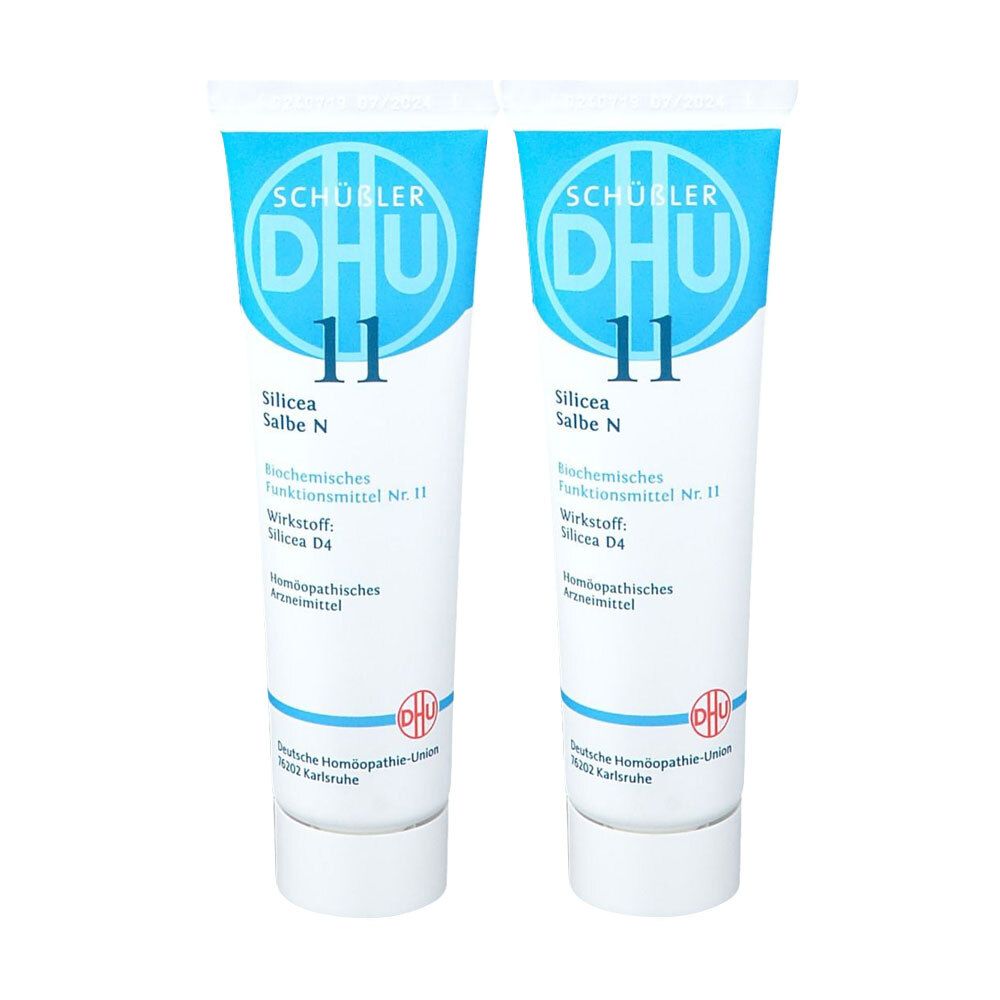 Biochemie DHU 11 Silicea N D 4 Salbe Doppelpack 2x50 g