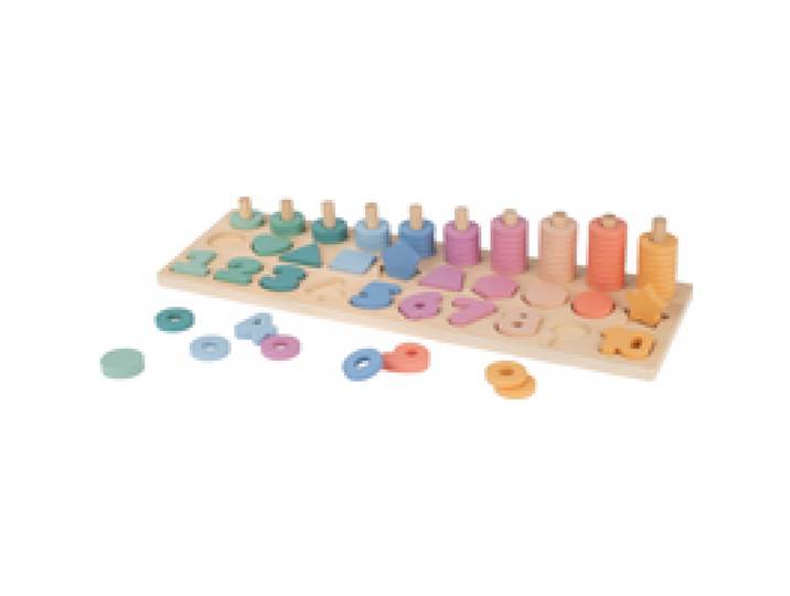 LUPILU® Jouet Montessori en bois (Jeu de logique)