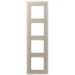 Jung Glasrahmen 4fach AV 584 GLM CH