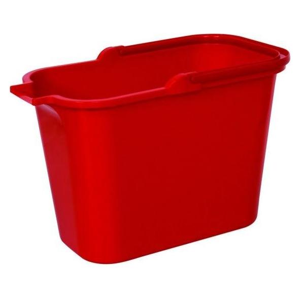 MSV Seau Rectangulaire Valnet 14 L Rouge (14 l) (100002.01)