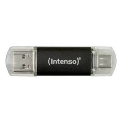 Intenso Intenso USB Stick Twist Line 16GB USB 3.2 Gen 1x1 anthrazit USB-Stick 16 GB Anthrazit 3539470