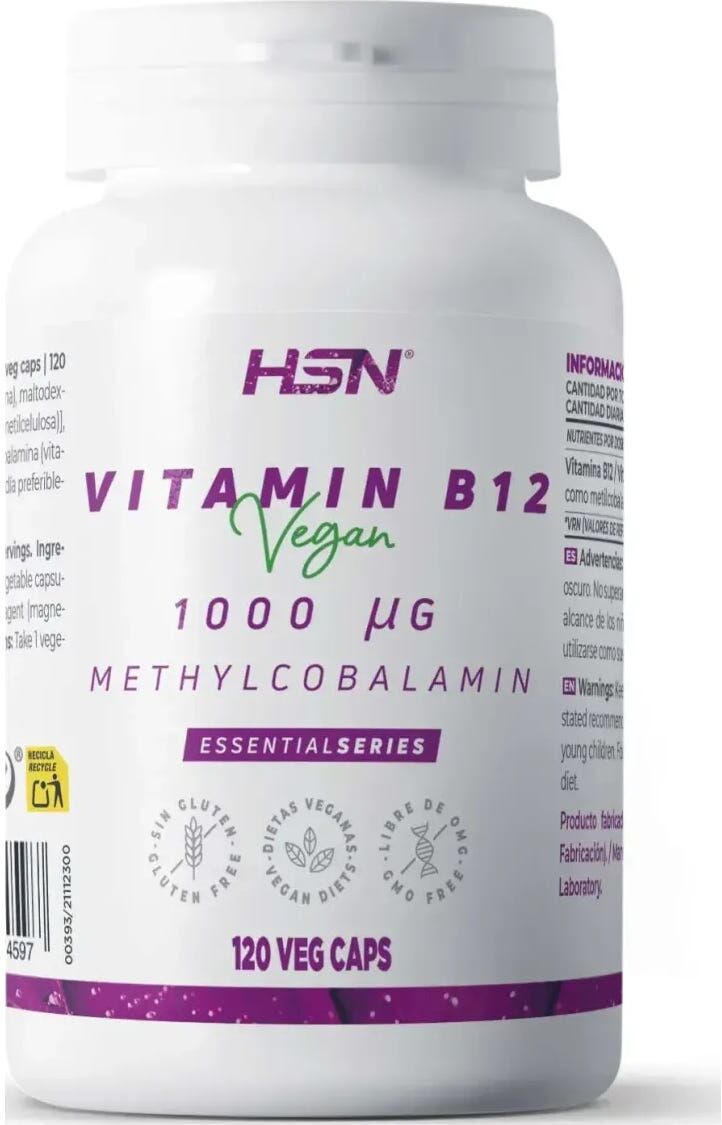 HSN Vitamina B12 Metilcobalamina 1000mcg 120vcaps