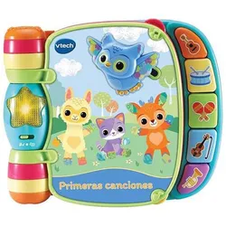 VTech Baby-Spielzeug Libro musical primeras canciones. 19 x 22 x 4 cm (Kastilisch)