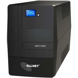 Allnet ALL91500T Unterbrechungsfreie Stromversorgung (UPS) 1500 VA (1500 VA, 900 W, Line-Interaktiv USV), USV