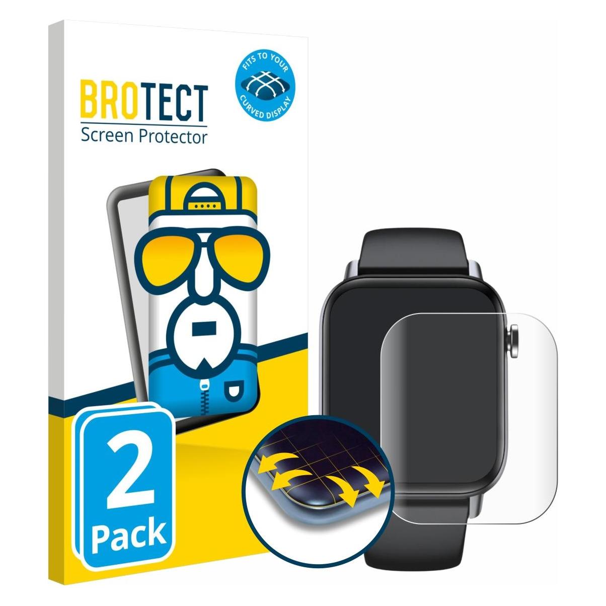 Brotect Fullscreen Schutzfolie Displayschutz Folie Klar Transparent (5159809)