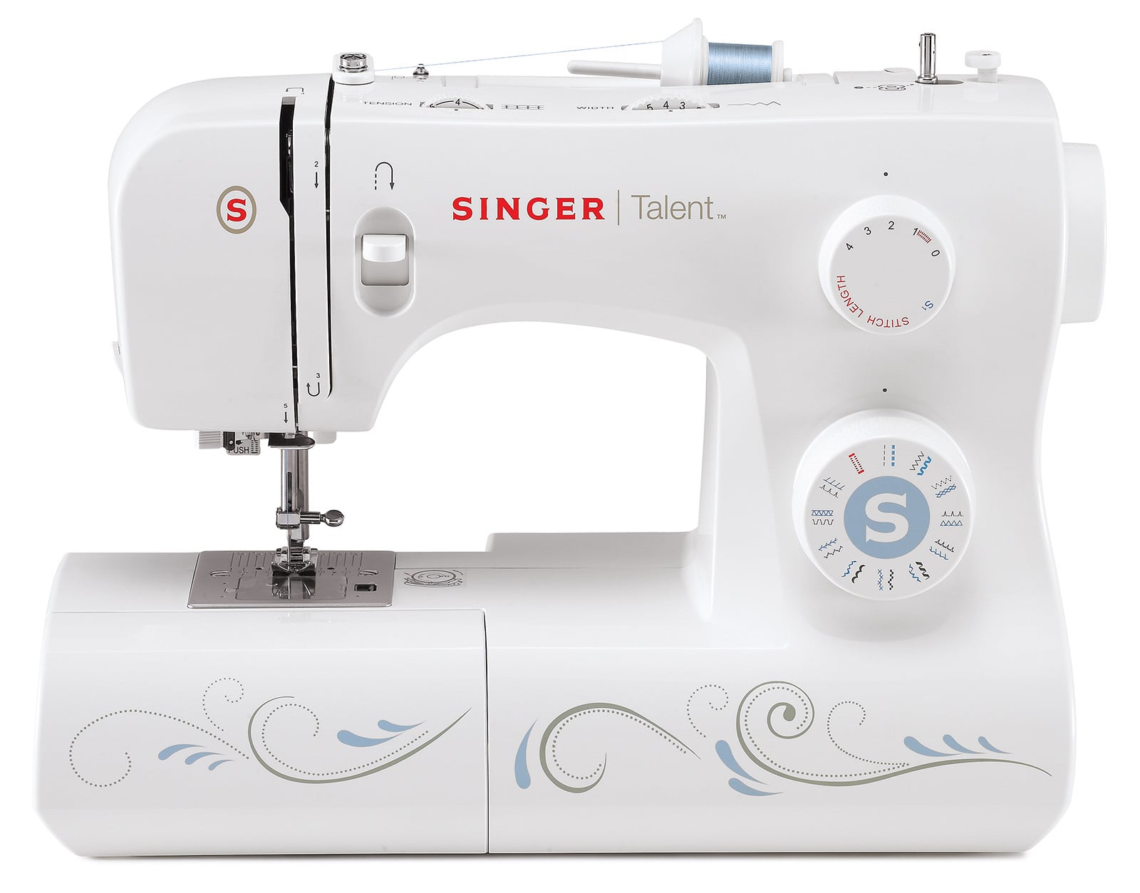 Singer Talent 3323 naaimachine, wit
