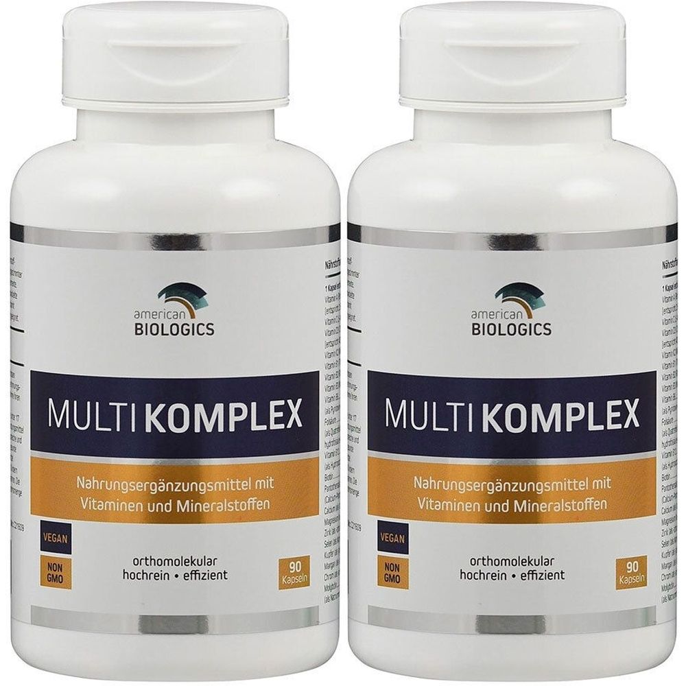 Multi Komplex American Biologics Kapseln 2x 2x90 St