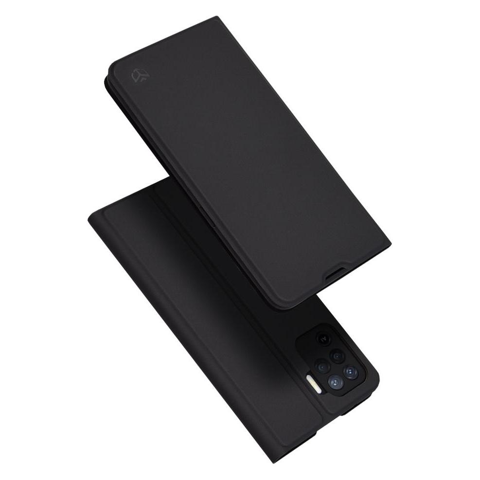 Techsuit - Magskin Book - Oppo Reno5 Lite / Oppo A94 4G - Black (Oppo Reno 5 Lite) (56346499)