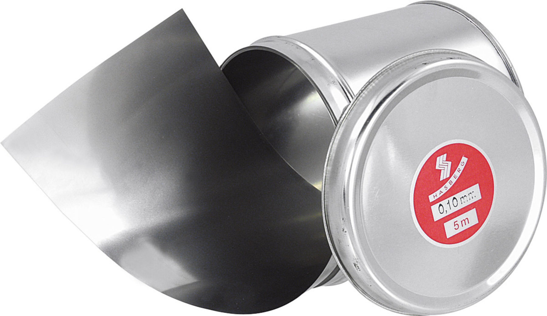 Hasberg Fühlerlehrenrolle 100 mmx5 m, rostfrei, Dicke: 0,1 mm (613)