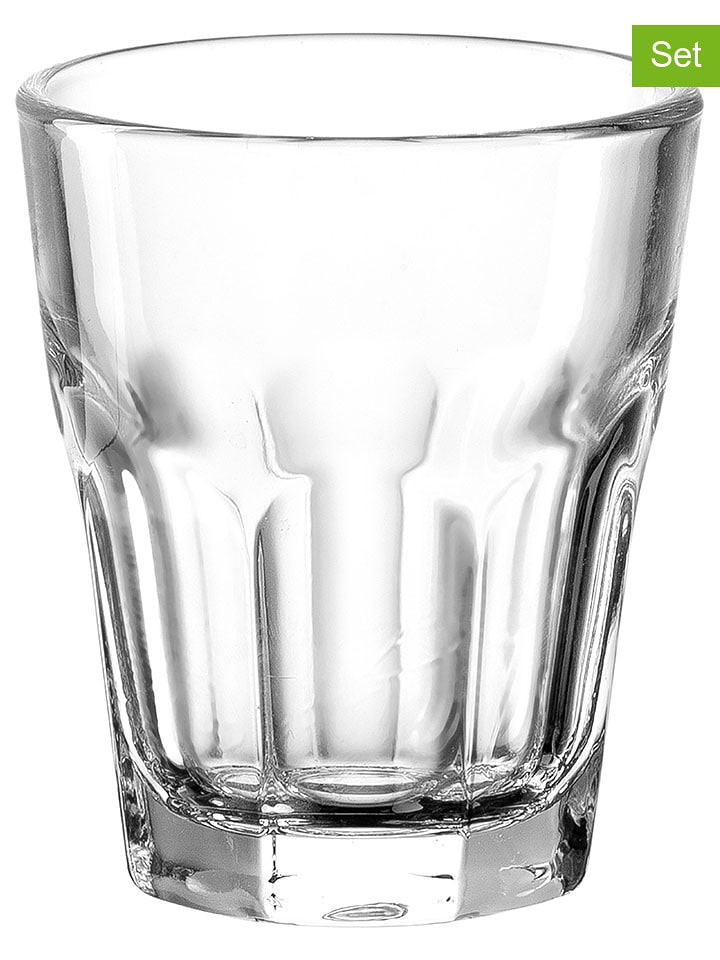 LEONARDO 6er-Set: Likörgläser ''Rock'' - 50 ml - onesize