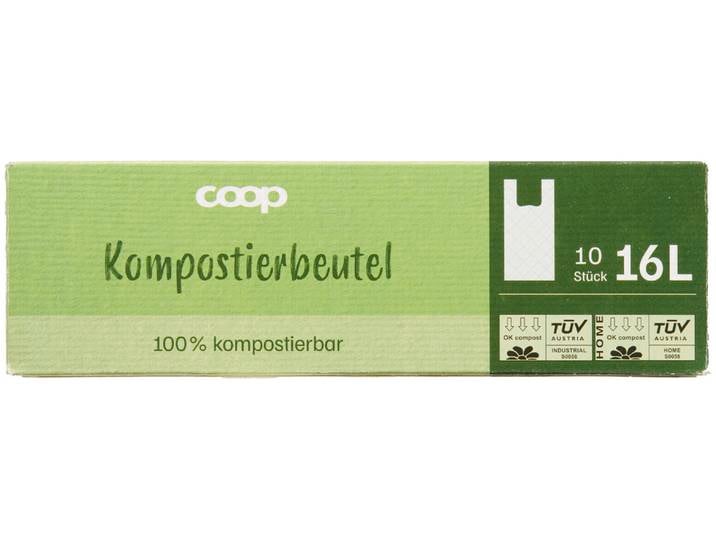 Coop Kompostierbeutel 16l 10 Stück