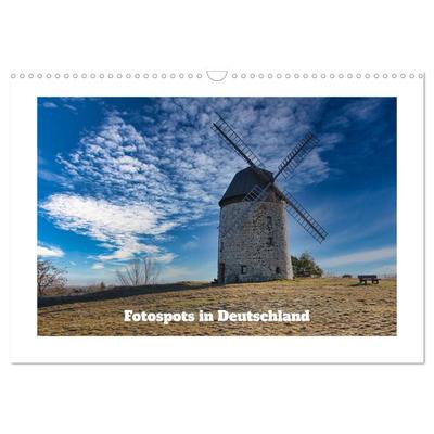 Fotospots in Deutschland (Wandkalender 2026 DIN A3 quer), CALVENDO Monatskalender