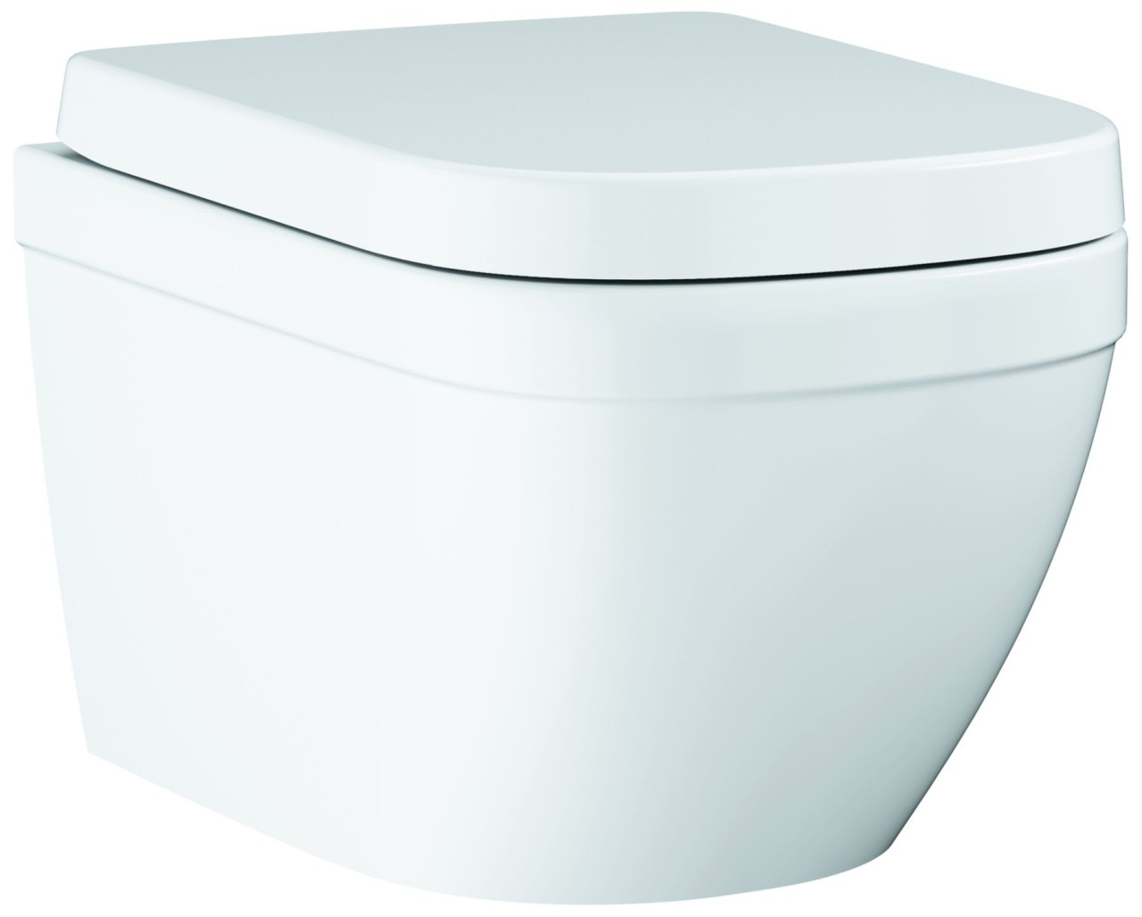 GROHE Set Wand-Tiefspül-WC Euro Keramik 39554 alpinweiß, 39554000 39554000