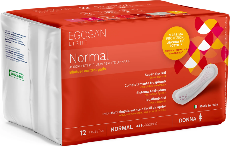 Egosan Light Normal - 8 paquets de 12 protections