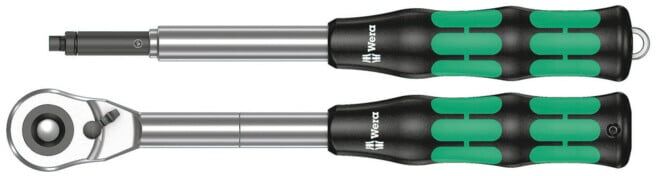 WERA Cliquet de précision, 1/2″ avec éjecteur, rallonge 290 mm (05004095001)
