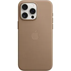 Apple Feingewebe Case mit MagSafe (Apple iPhone 15 Pro Max), Smartphone Hülle, Braun