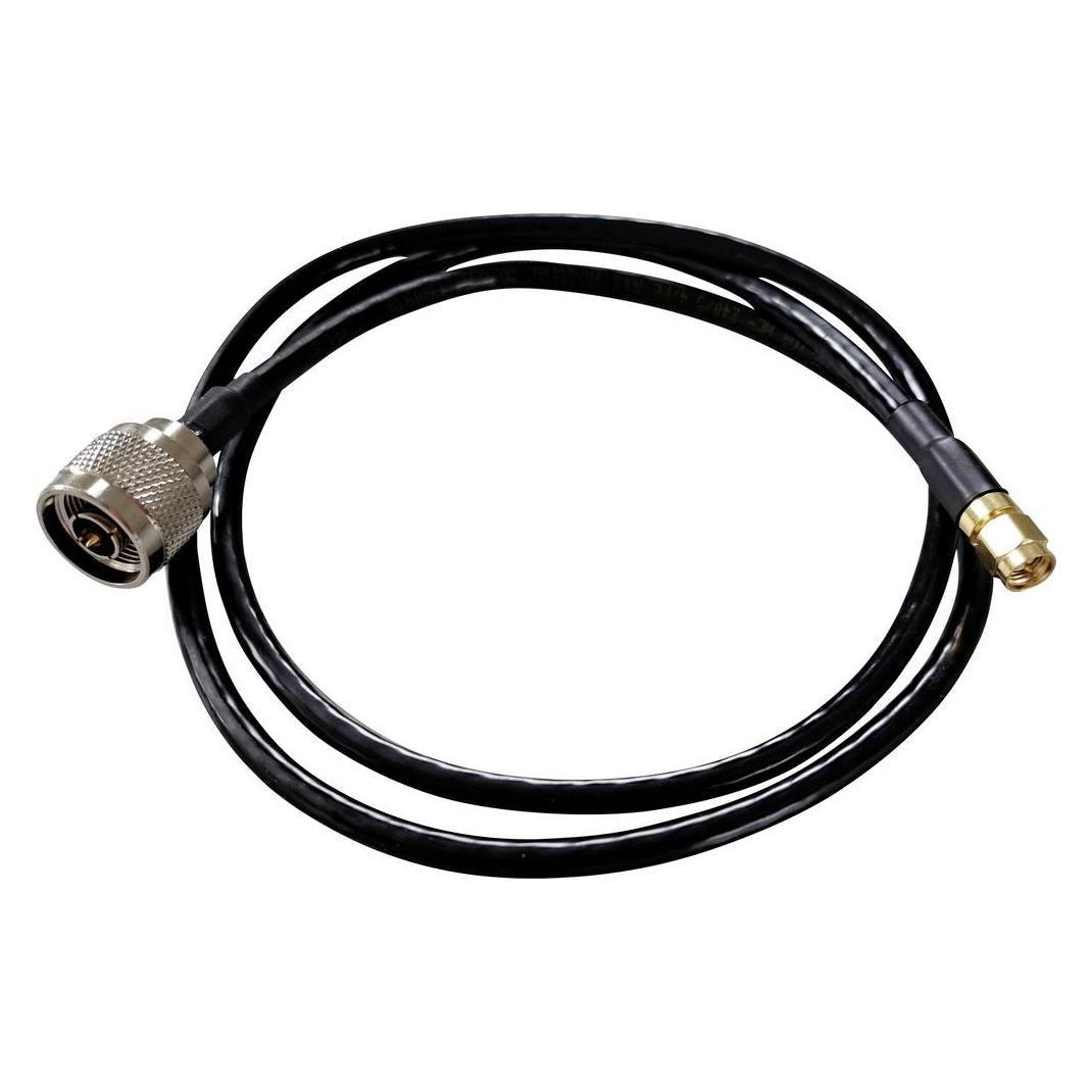 Wittenberg Antennen N-Stecker auf SMA Stecker 1m, Adapterkabel UMTS, LTE Poly-10 (Poly-103495)
