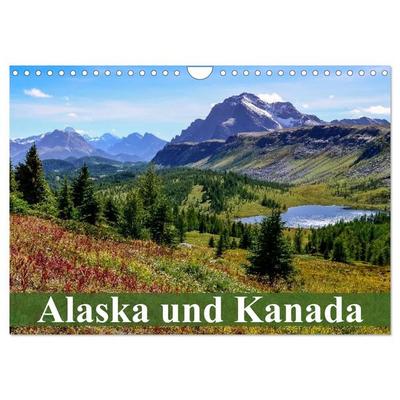 Alaska und Kanada (Wandkalender 2026 DIN A4 quer), CALVENDO Monatskalender