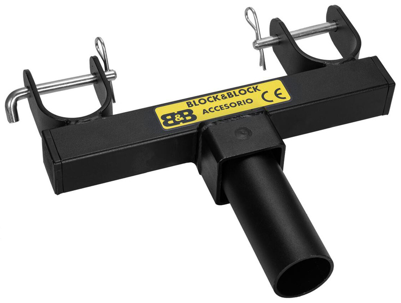 Block And Block AM5002 Truss Support 50mm male nero