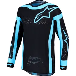 Alpinestars Supertech Vesta, Trikot - Schwarz/Türkis - M