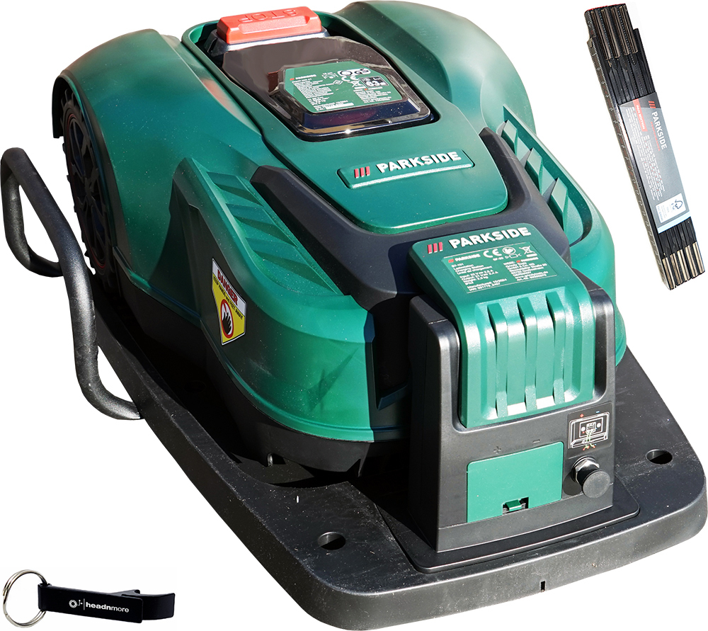 PARKSIDE 20 V Mähroboter Smart PAMRS 1000 / inkl. Akku und Ladestation