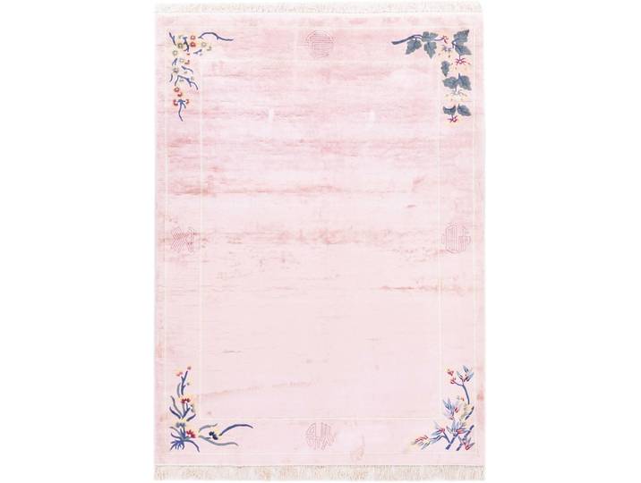China Teppich 168x230 Handgeknüpft Orientteppich Seide