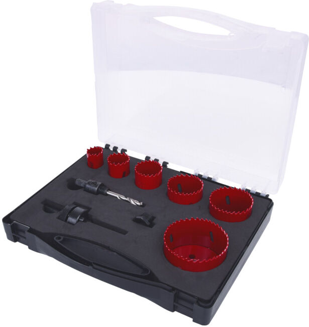 Coffret de scies cloches électricien, 8 pcs. ; KS Tools (129.5570)