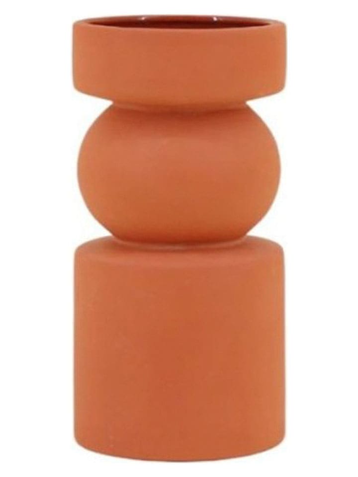 Ornami Vase in Braunrot - (H)14,5 x Ø 6 cm - onesize