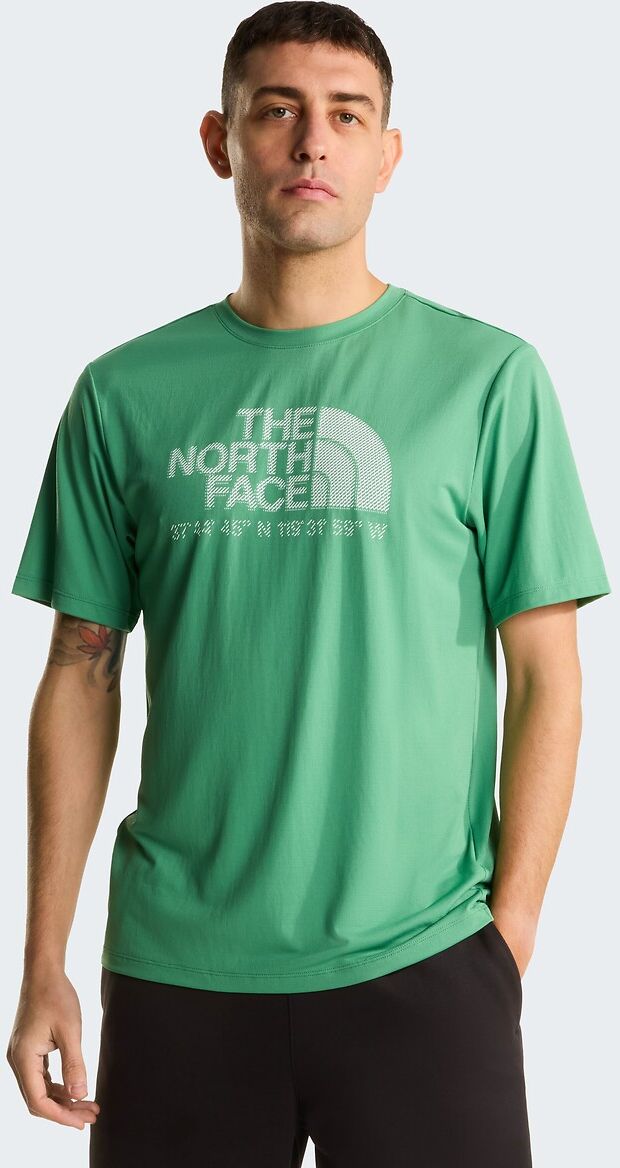 THE NORTH FACE T-shirt manches courtes en polyester, Graphic Reg