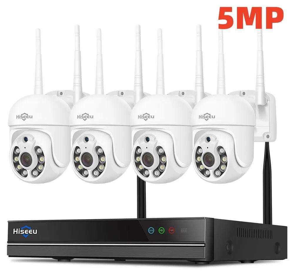 Selius 5MP Draadloze PTZ Beveiligingscamera met Wifi