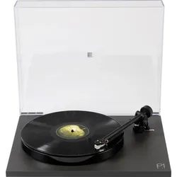 Rega Planar 1 Plus Matt Schwarz