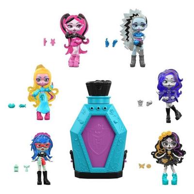 Monster High Little Frights Minipuppen, Überraschungsfiguren mit Water Reveal