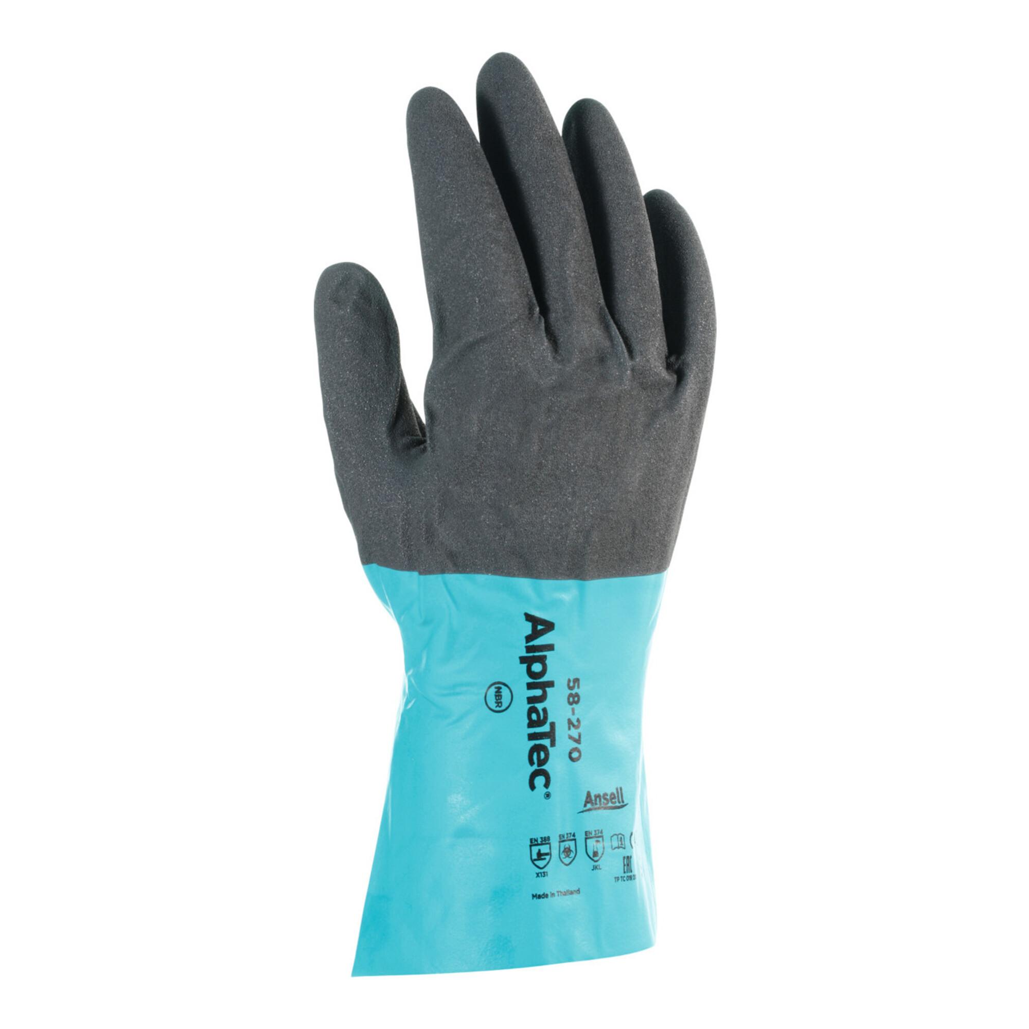Ansell Chemikalienschutz-Handschuh-Paar AlphaTec 58-270, Handschuhgröße: 7 ; Ansell Health Care (58-270/7)