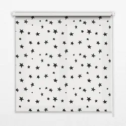INNENROLLO - Fensterrollo - Rollo - 100x140 cm - Sterne