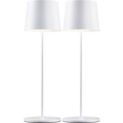 Paulmann 4064161334738 Gilo LED-Akku-Tischlampe 2.8 W Weiß