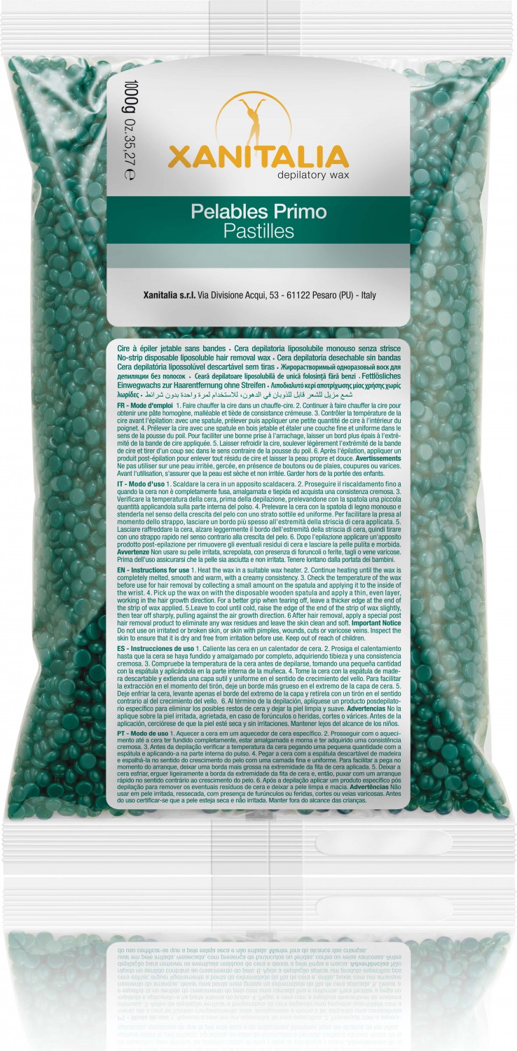 XanitaliaPro Brasilian System Wax-Perlen Chlorophyll 1000g XP-920.201