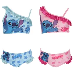 Disney Disney Kinder-Bikini mit Lilo & Stitch Motiv (Rosa & Blau)