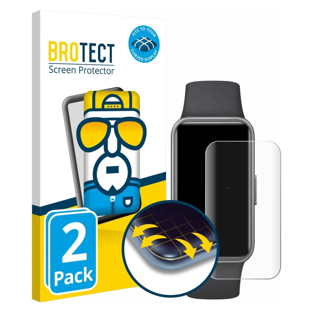 Brotect Fullscreen Schutzfolie Displayschutz Folie Klar Transparent (5158711)