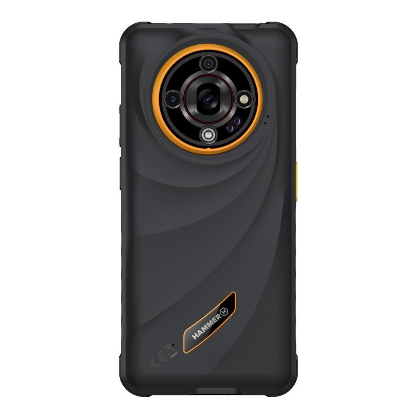 HAMMER IRON 6 5G 8/256 GB - robustes, wasserdichtes Smartphone mit Nachtsichtfunktion 6050-mAh-Akku Panda Glass staub- und wasserdicht