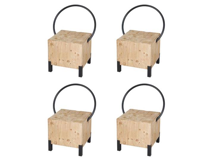ESSZIMMERSTUHL Braun, Schwarz 4er-Set